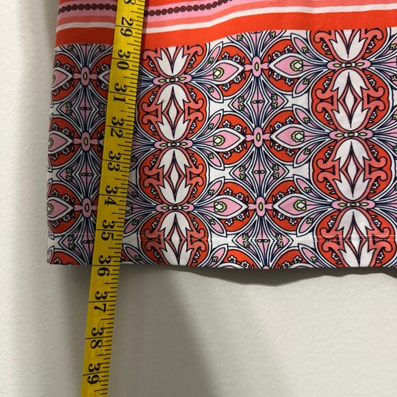 Studio One NY Dress Size Small Shift Pink Paisley Office Career Cocktail Barbie - Picture 9 of 10